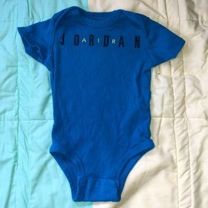 Jordan Blue Baby Onsie 3-6 month